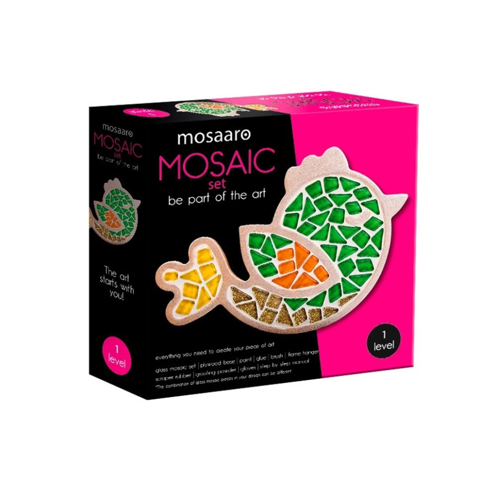 Дитячий набір для творчості кришталева мозаїка "Птах" MA1005 Вінниця - фото 1