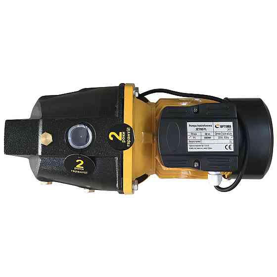 Насос центробежный Optima JET 80-PL 0,8кВт чугун длинный (000008202) Киев