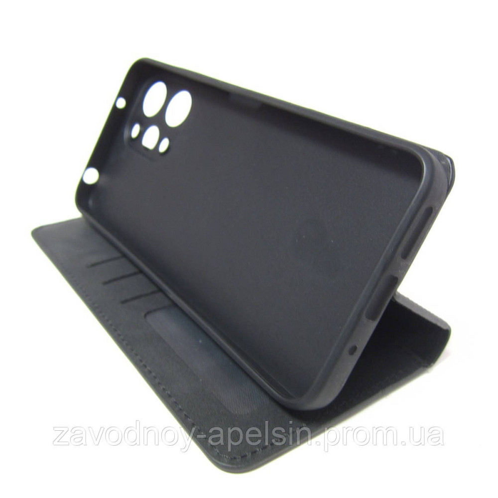 Чехол книжка Xiaomi Redmi 12 Кожаный (синий) Одесса - изображение 3