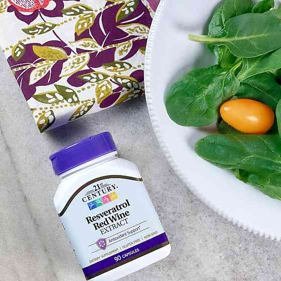 Ресвератрол 21st Century Resveratrol Red Wine Extract 90 Capsules Луцьк