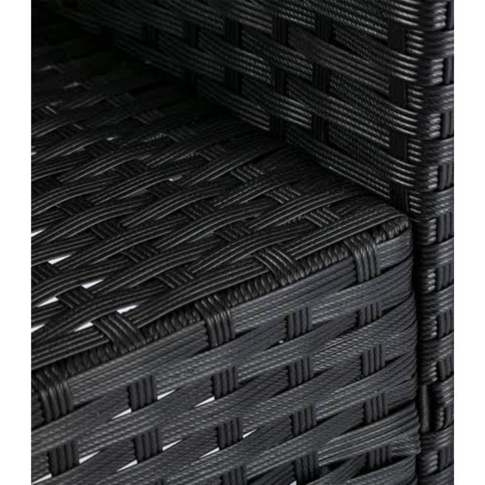 Набір меблів з ротанга LUXURY для саду, балкона, тераси та дачі, зручний комплект: стіл і два крісла Київ - фото 9