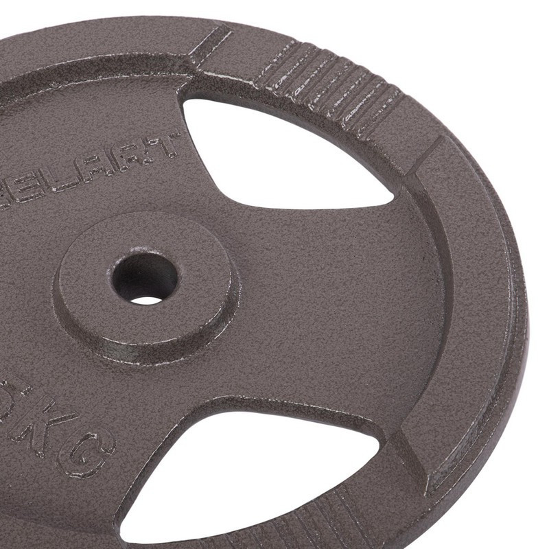 Блин (диск) стальный с хватом 15 кг d-30мм Zelart-7790-15 Киев - изображение 4