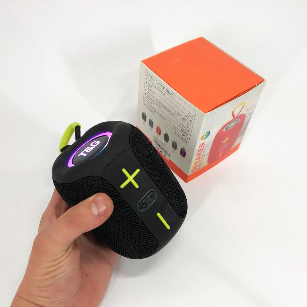 Колонка с подсветкой и зарядкой TG658, Bluetooth колонка с качественными басами Громкая блютуз IK-52 Львов - изображение 14