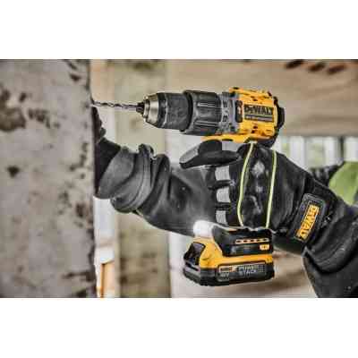 Шуруповерт DeWALT XR Li-Ion PowerStack 90 Нм, 18V 2x1.7Ah, кейс TSTAK (DCD805E2T) Винница