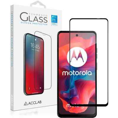 Скло захисне ACCLAB Full Glue Moto G04 Black (1283126594250) Вінниця