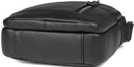 Сумка Vintage 14527 из натуральной кожи Черная Киев