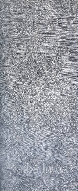 Обои виниловые на флизелине DU&KA Majestic1.06х10 под венецианскую штукатурку структурные черные серые серебро Киев - изображение 3