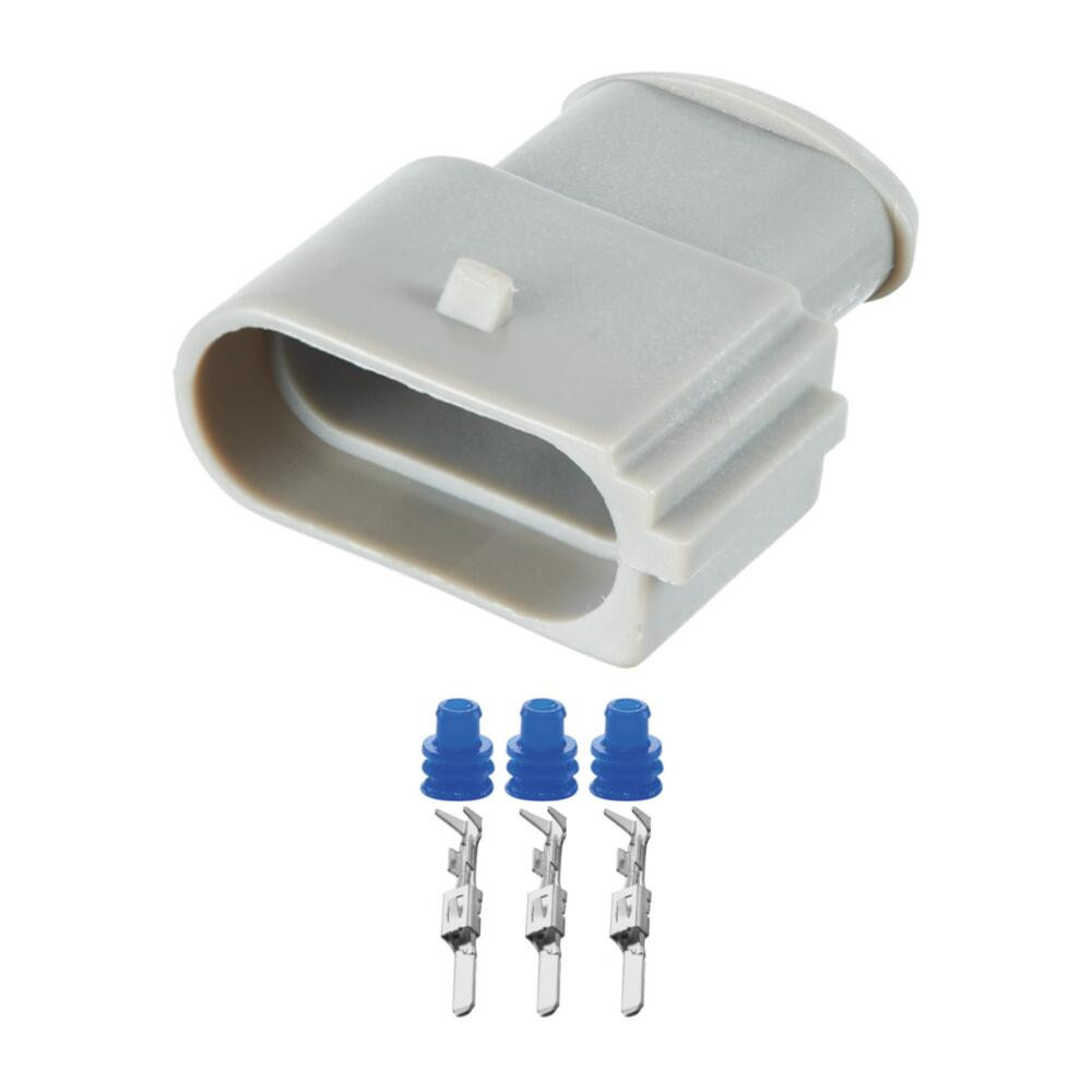 Роз'єм конектор 3-кон., VAG Германия, Франция, Германия універс., Моторний відсік, Audi, Bugatti, Porsche, Seat, Skoda, VW Київ - фото 1