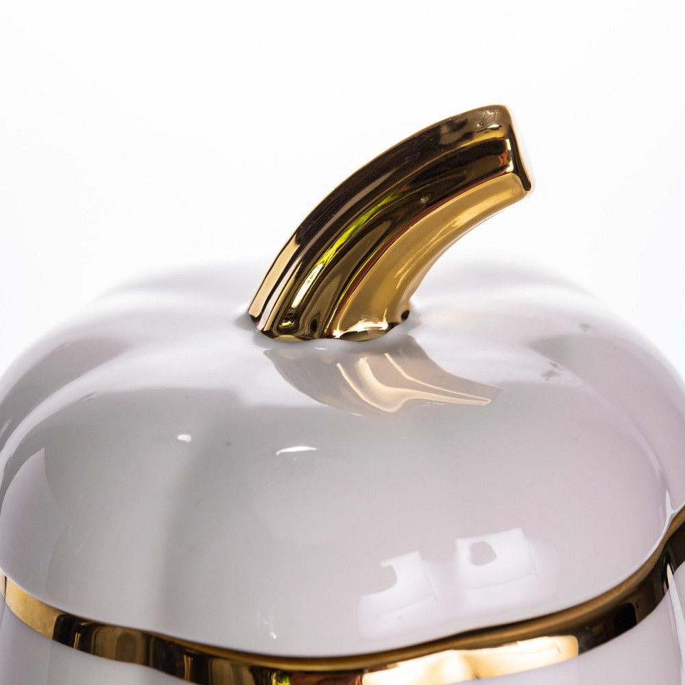 Банка для зберігання Гарбуз порцелянова 2 л з кришкою HP-26-4 Коломыя - изображение 3