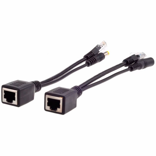 Сплітер PoE для CCTV камер, 2шт, Ethernet 5.5x2.1мм Вінниця - фото 3