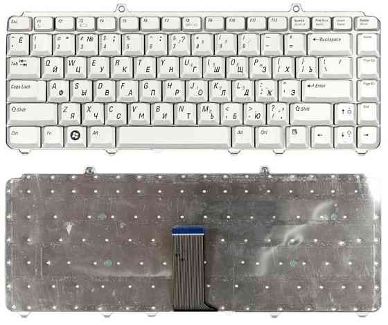 Клавиатура для ноутбука Dell Inspiron (1420, 1525, 1540) Vostro ( 1400, 1500) Silver, RU/EN Вінниця