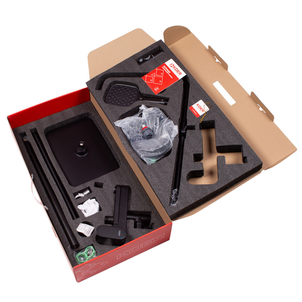 Душова колона зі змішувачем Koer KB-56030-05, 3 функції   ( KR5428 ) 26062 Харків - фото 6