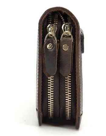 Клатч мужской с ремнем Vintage 14679 Коричневый Киев