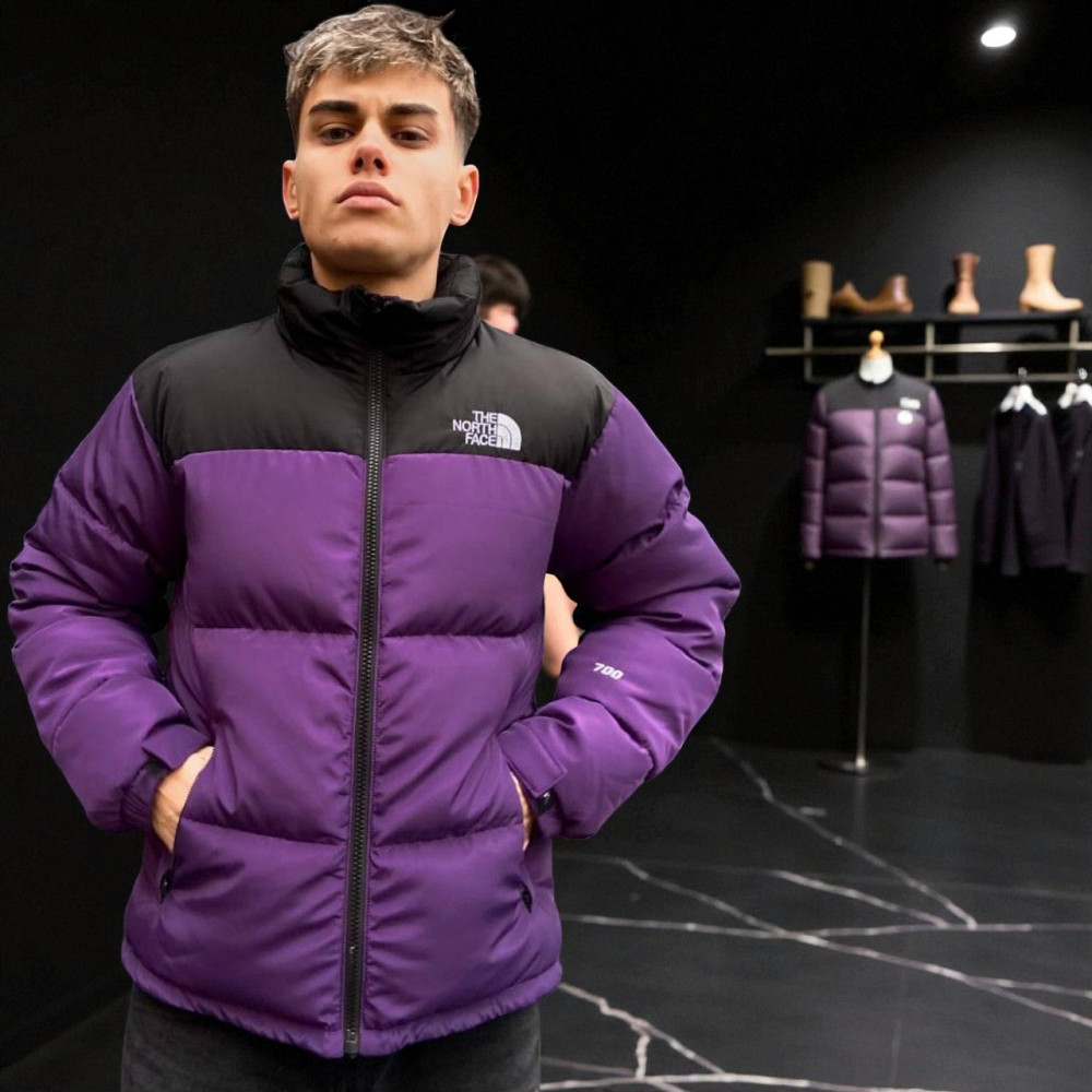 Зимняя мужская фиолетовая куртка the north face, пуховик зе норт фейс водонепроницаемый теплая куртка TNF Львов - изображение 5
