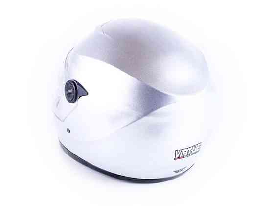 Шлем мотоциклетный интеграл MD-101B (серебристый металлик, size M) Мукачево