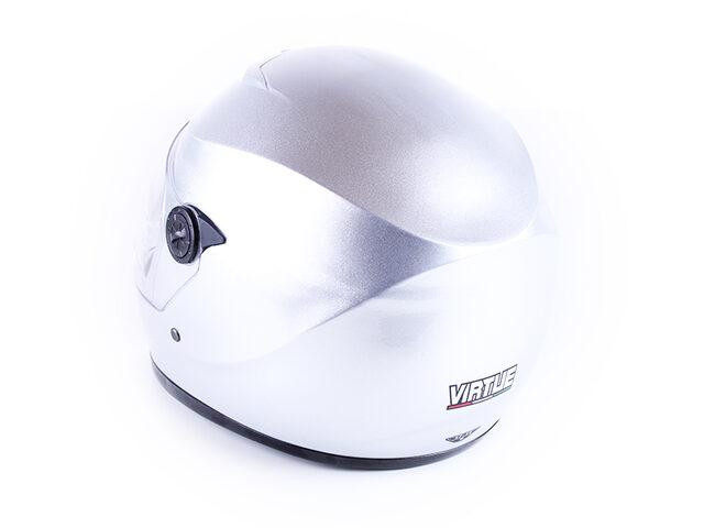 Шолом мотоциклетний інтеграці MD-101B (сріблястий металік, size M) Мукачево - фото 2