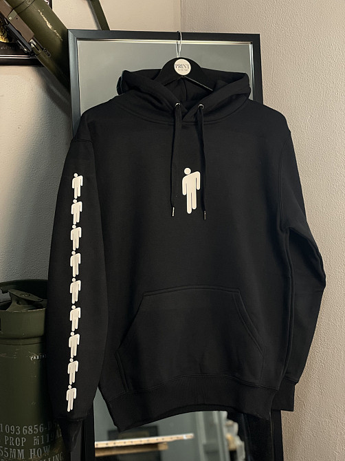 Чёрное худи в стиле Billie Eilish XL, Желтый Черновцы - изображение 1