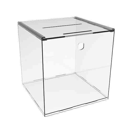 Скринька для пожертвувань EKOSTAR 200х200х200 врізний замок Київ