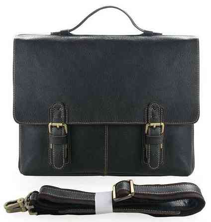 Портфель Vintage 14248 Черный Киев