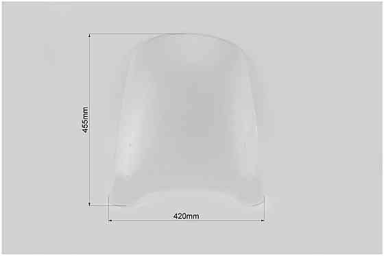 Скло вітрове велике 45,5х42см (2,8мм) Київ