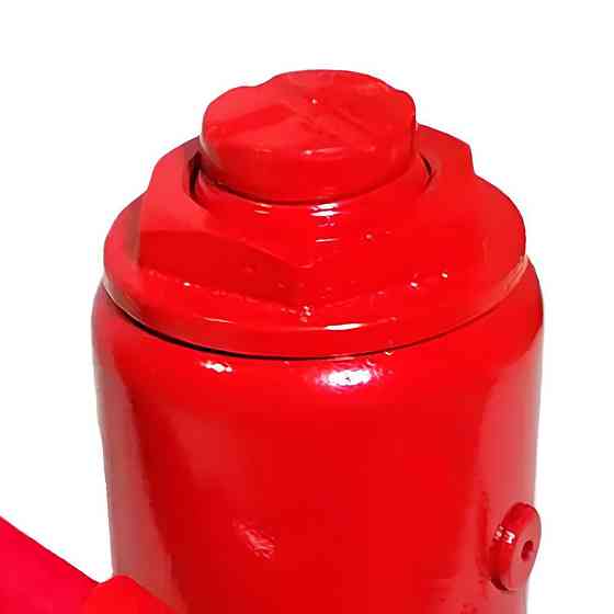 Гідравлічний домкрат пляшковий на 10т, Червоний / Домкрат для авто / Домкрат одноштоковий Київ