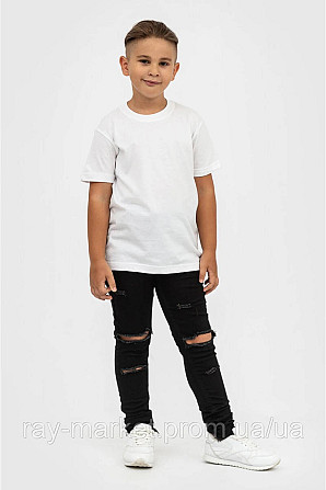 Футболка детская базовая Stedman Classic-T Kids для мальчиков белая (ST2200M-White) 2XS Киев - изображение 2