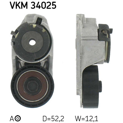 Натяжитель ремня с роликом SKF VKM 34025 Винница - изображение 1
