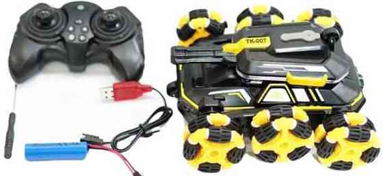 Радіокерований танк перевертень з підсвічуванням машинка с пультом. Київ