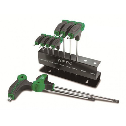 Набір ключів TORX з ручкою L-обр. TOPTUL T10-T50 9ед. GAAX0901 Чернігів - фото 1