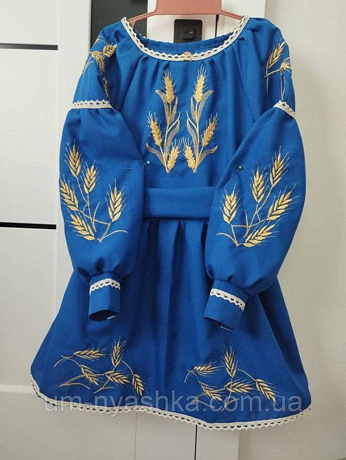 Дитяче вишите плаття з колосками Кривий Ріг - фото 4