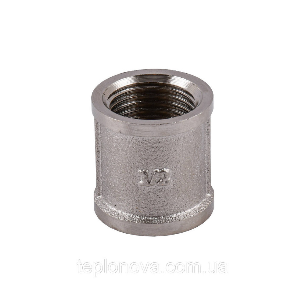 Муфта 1/2" В нікельована NM331L OPTIMUM Чернівці - фото 2