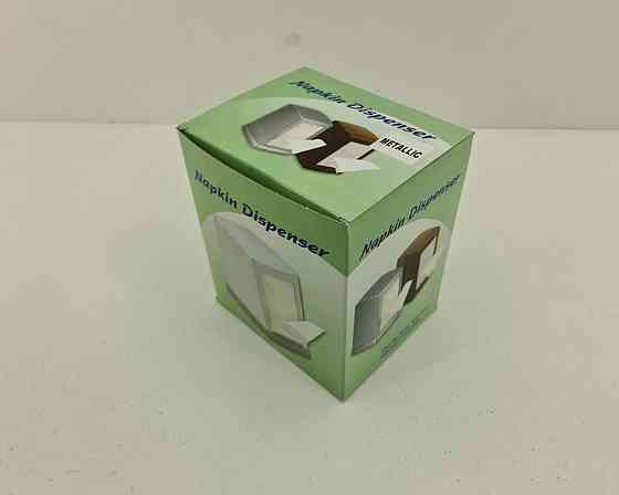 Диспенсер для серветки 160 шт 3-х складений сріблястий L Одеса (1 пачка) Харків