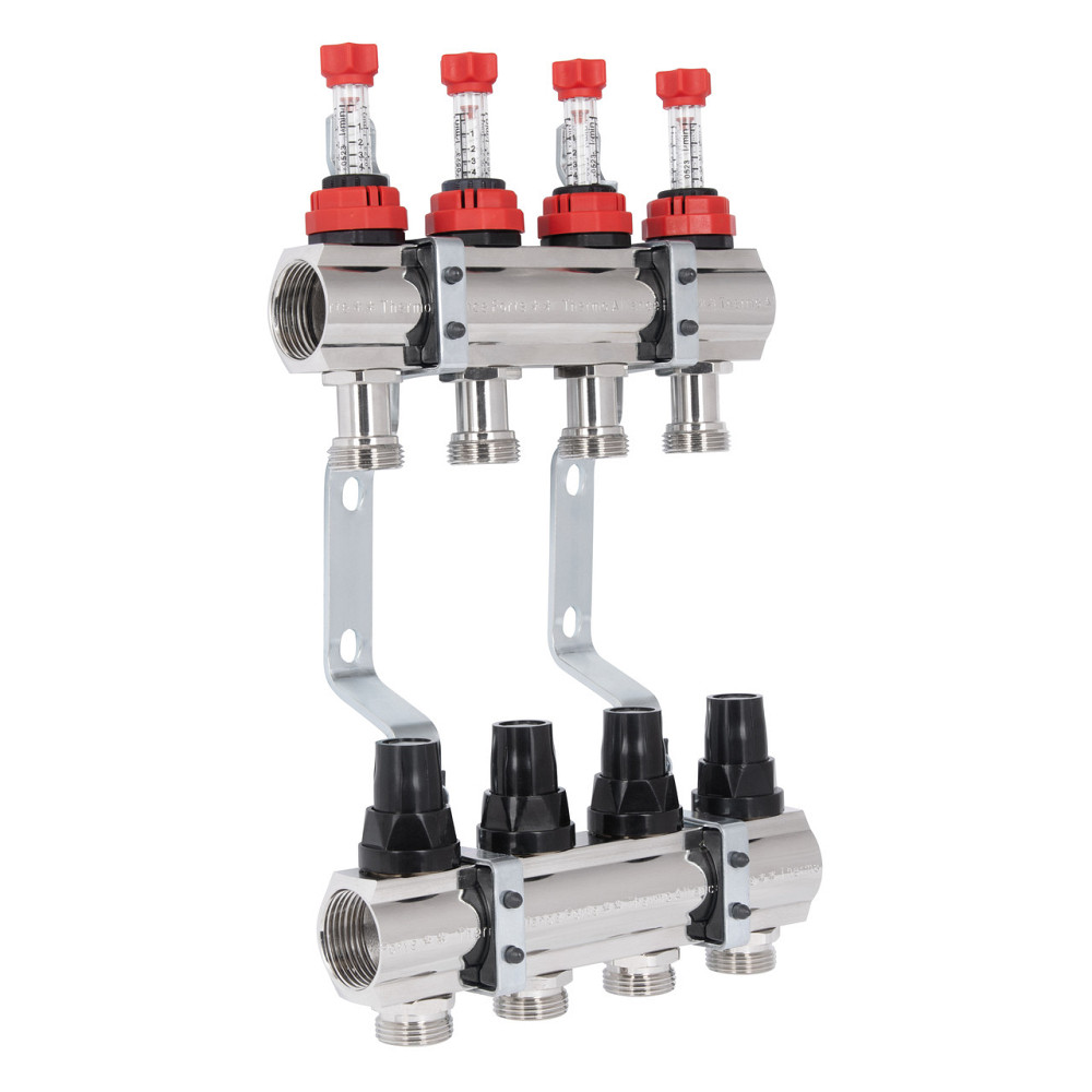 Колектор із витратами Thermo Alliance Forte 1" 4 виходи SF001W4 Київ - фото 11