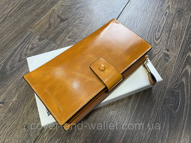 Женский кошелек клатч из гладкой кожи Marco Coverna MC 8653 Киев - изображение 1
