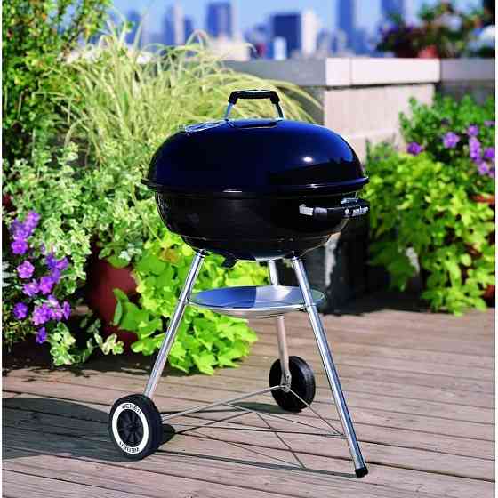 Вугільний гриль Compact Kettle 57см чорний Weber 1321004 Код: 004883 Рівне