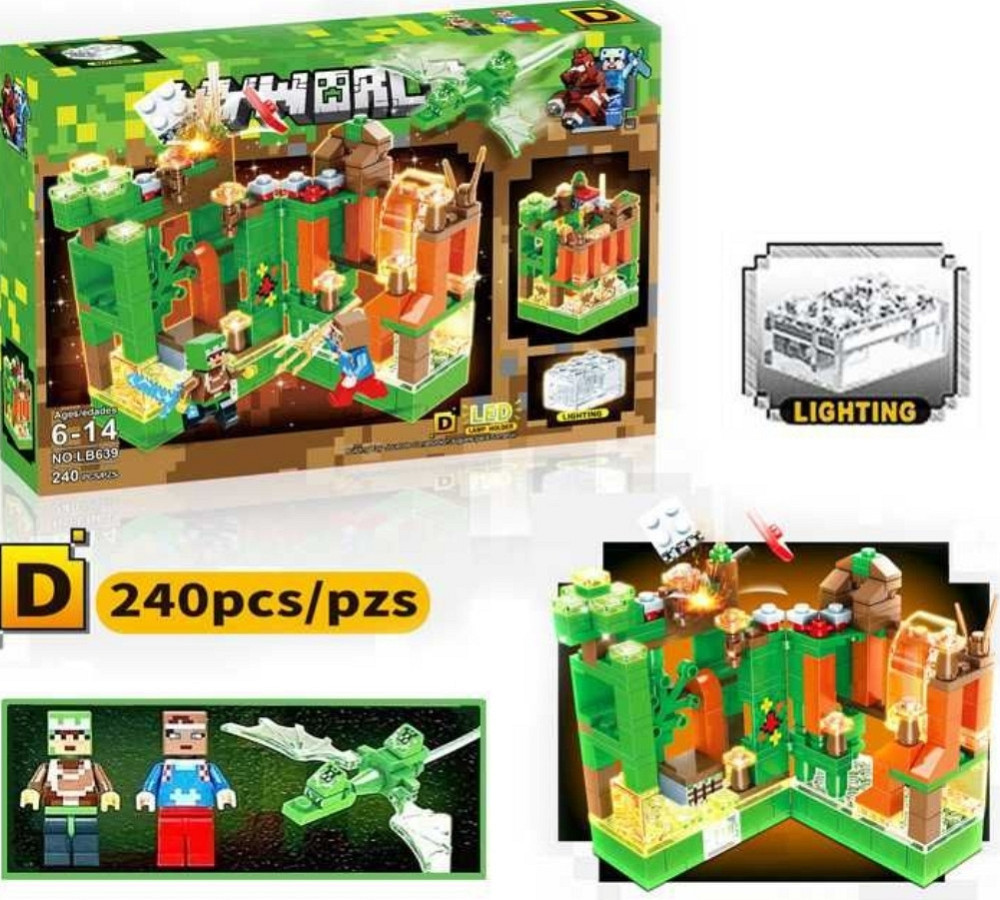 Большой набор Lego MINECRAFT 4 Крепости, 927 деталей. Лего Майнкрафт. Харьков - изображение 2