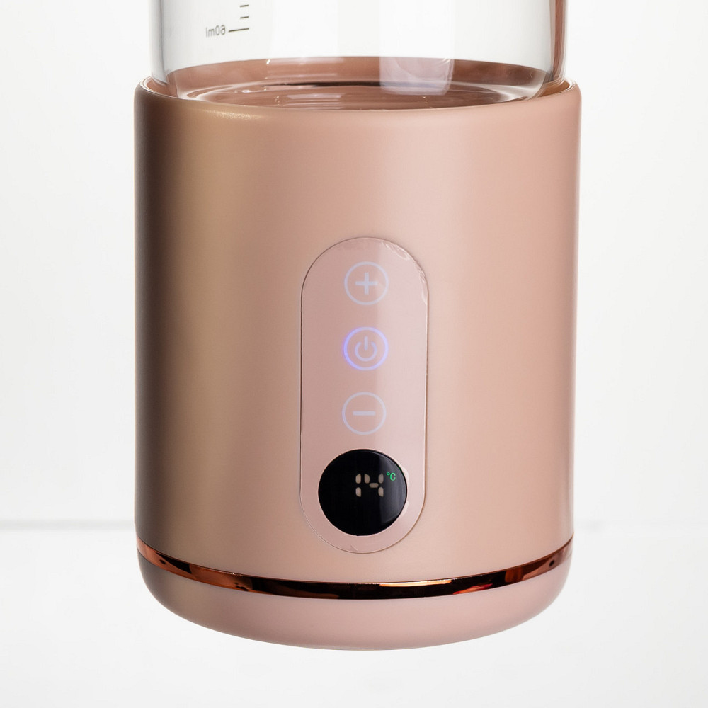 Пляшка з підігрівом для дитячого харчування 300 мл з акумулятором Рожевий HW01P Коломыя - изображение 6