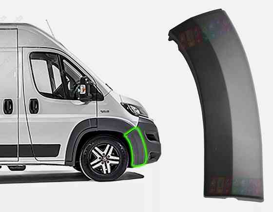 Накладка бампера права GP Fiat Ducato 3 Тип 290 (1315075070) Київ