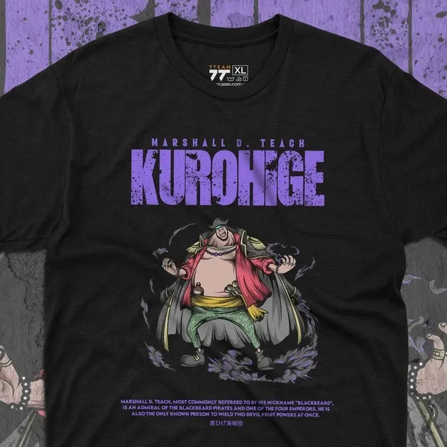 Футболка мужская с принтом Ван Пис Marshall D Teach Размер 48 Anime0245 Днепр - изображение 5