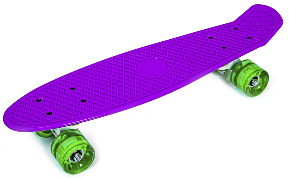 Классический пенни борд 22 дюйма PENNY. Фиолетовый цвет. Колеса светятся Одесса - изображение 1