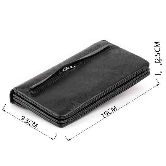 Клатч из кожи женский ST Leather 19316 Черный Київ