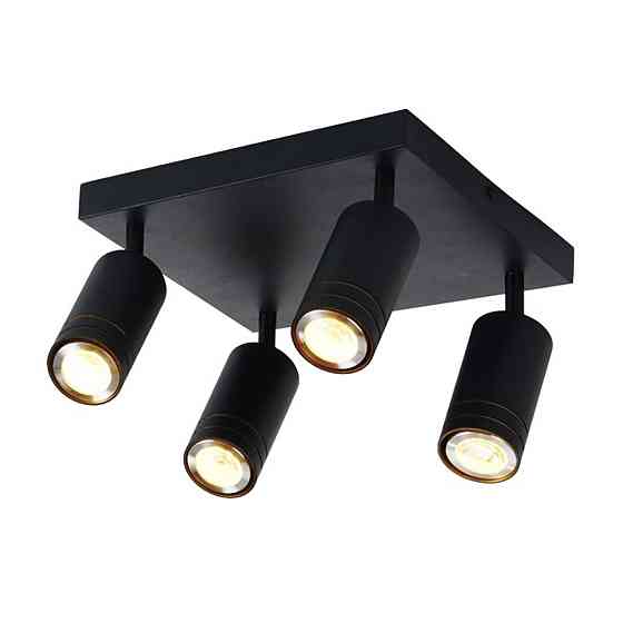 VALESO Спот INN-23700BK чорний на 4 плафони Київ