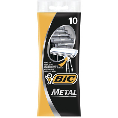 Бритва Bic Metal 10 шт. (3086126636481) Винница - изображение 1