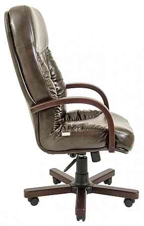 Офісне Крісло Керівника Richman Buford Madras Verde Wood М3 MultiBlock Темно-зелений Київ