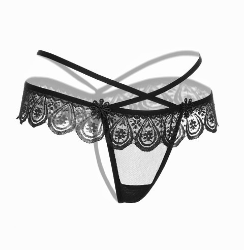 Интимные трусики черные - размер 42-46, 85% полиэстер, 15% нейлон Киев - изображение 5