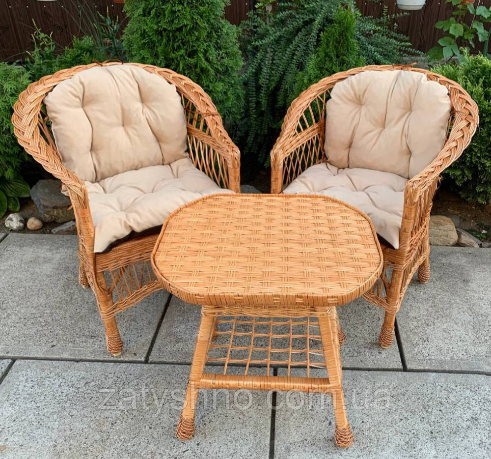 Меблі садові, набір з двосторонніми накидками Київ - фото 5