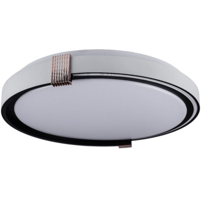 Светильник Vestum COLISEUM матовий 60W 395*60мм 3000К-6500К з ДК білий з чорним (VS-91067) Винница - изображение 2