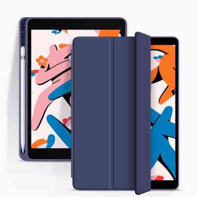 Чехол для планшета BeCover Tri Fold Hard TPU Apple iPad Air 11" M2 2024 Deep Blue (711401) Винница