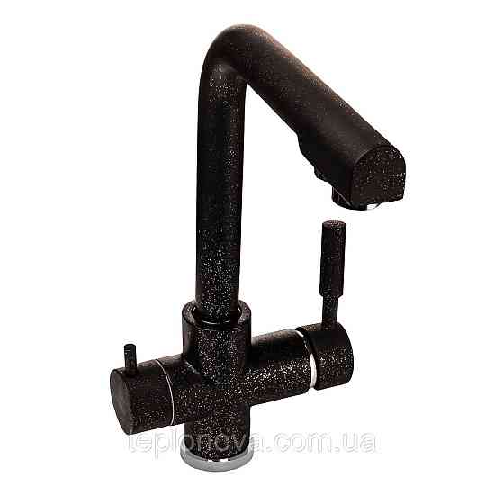 Змішувач для кухні під осмос Globus Lux LAZER GLLR-0888-1-ONIX Чернівці