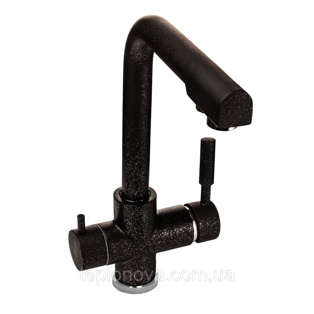 Змішувач для кухні під осмос Globus Lux LAZER GLLR-0888-1-ONIX Чернівці - фото 1